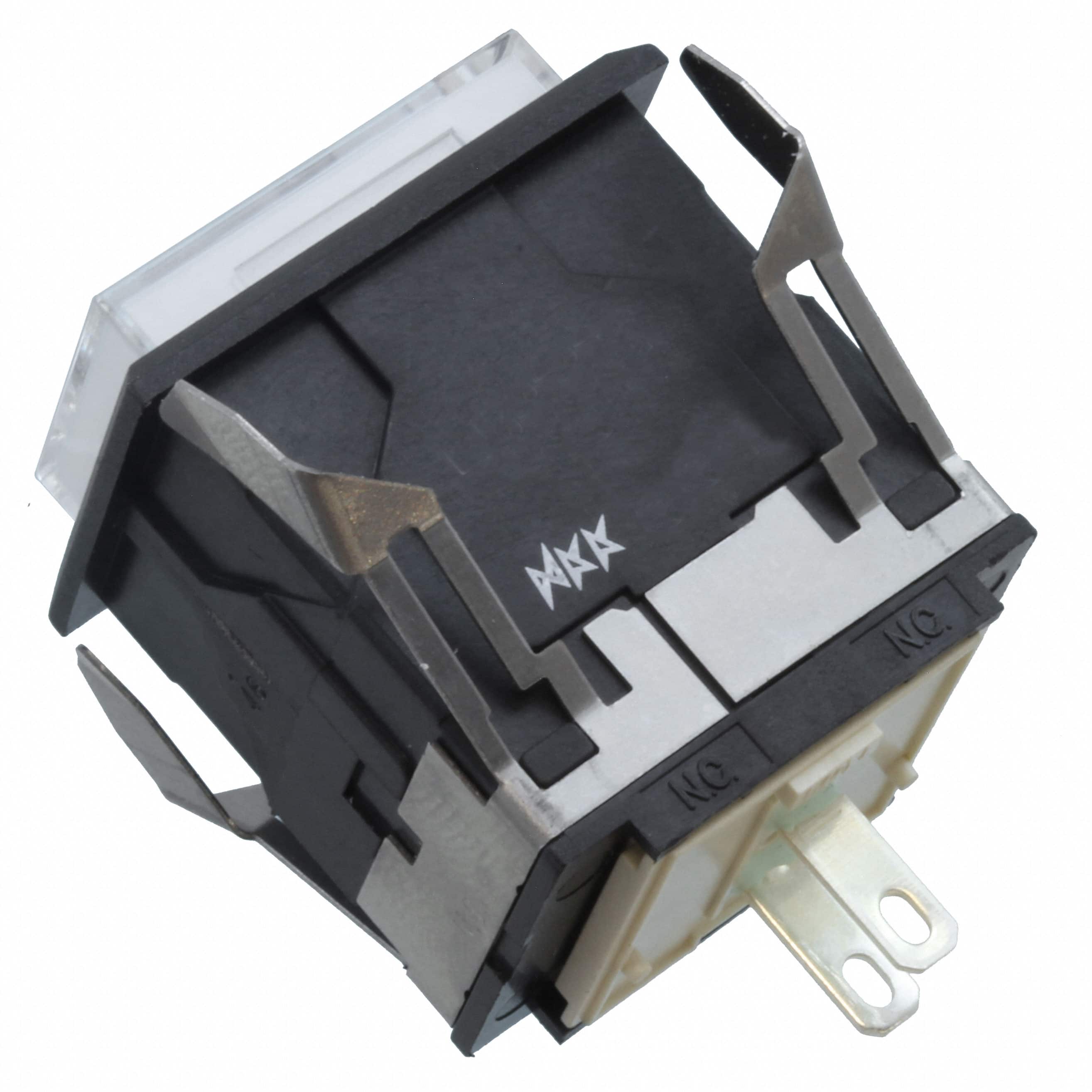LB03KW01-6F-JB IND PB ILLUM RECT LB SER GRN SLD