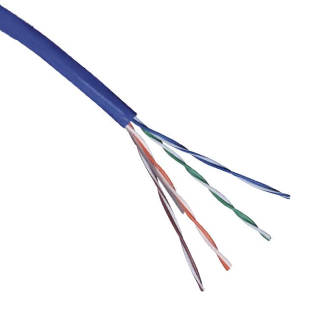 1592A 0061000 CABLE CAT5E 8CON 24AWG BLU 1000'