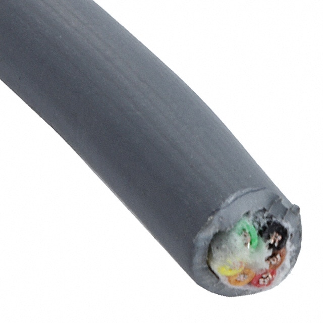 77050 SL005 CABLE 6COND 26AWG SLATE 100'