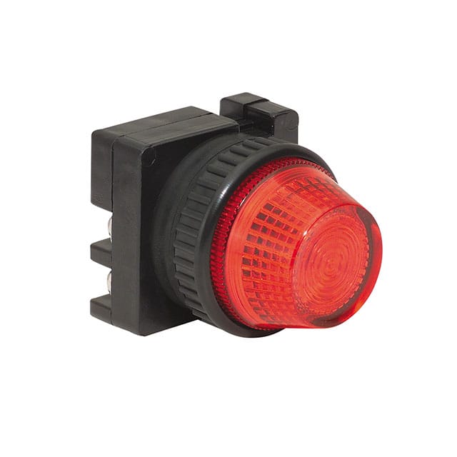 HFVLU24LR-PLLRD 30MM H-LINE 24V LED RED UNIT