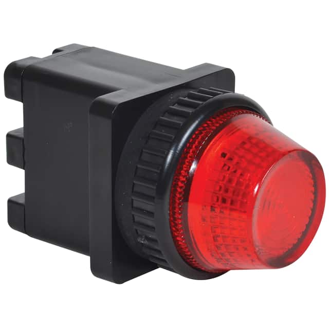 30MV20-277DLW-PLLRD 30MM 20-277VAC/DC WH LED RD LENS