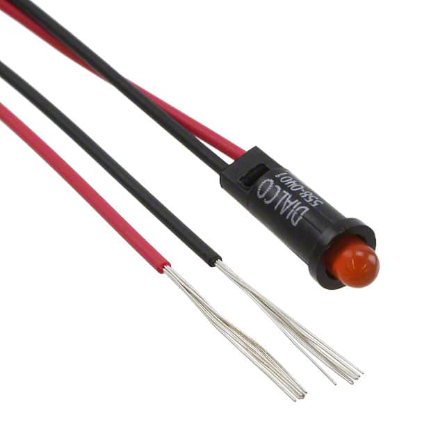 5580401027F LED PMI SNAP-IN ORANGE PVC FREE