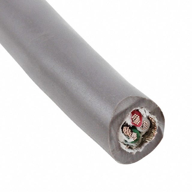 79252 SL005 CABLE 4CON 24AWG SLATE SHLD 100'