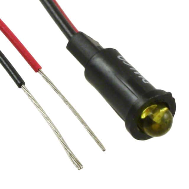5581601007F LED PMI SNAP-IN 585NM YLW .156"