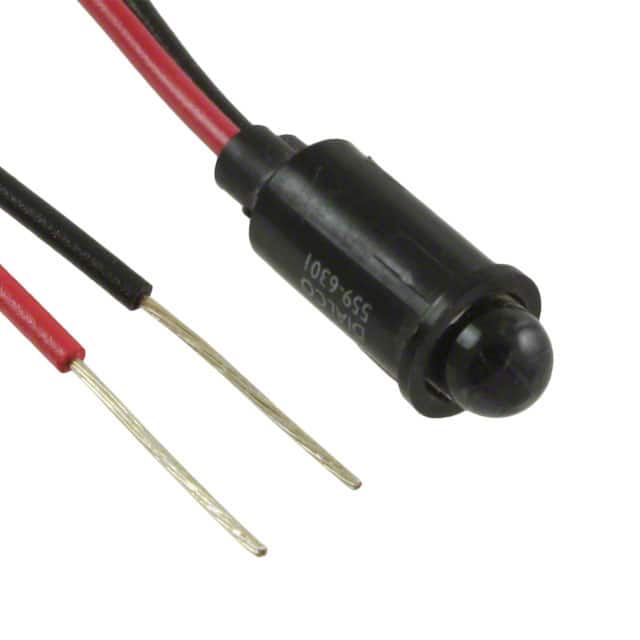 5596301007F LED PMI SNAP-IN 609NM ORN .250"