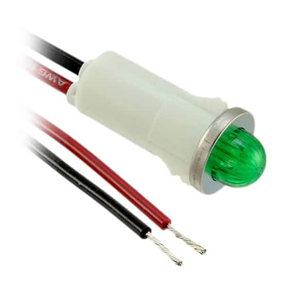 1092M5-125VAC LED PANEL INDICATOR GREEN 125V