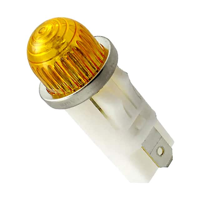 1092QA3-125VAC LED PANEL INDICATOR AMBER 125V