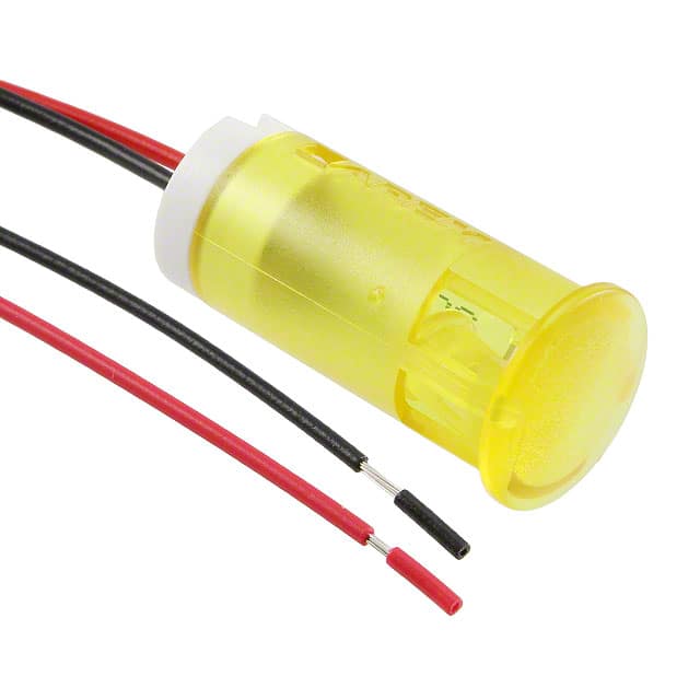 QS123XXY12 INDICATOR 12MM FIXED YE 12V WIRE