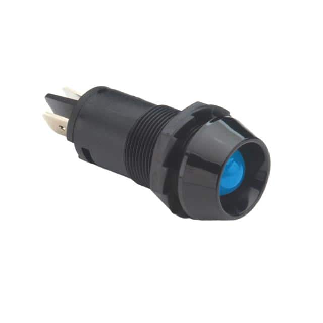 PL-523-BC PILOT LED 12V BLU 5/8-32 BLD