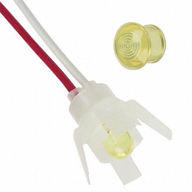 5400A7 LED YELLOW 5/16" HOLE PANEL MNT