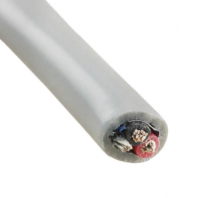C2536A.38.10 CABLE 2COND 16AWG GRAY SHLD 500'