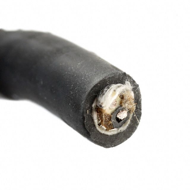 C1202-100 CABLE MIC 2COND 18AWG BLACK 100'