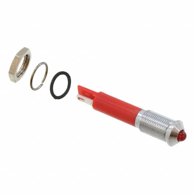 Q6P1CXXR12E INDICATOR 12V 6MM PROMINENT RED