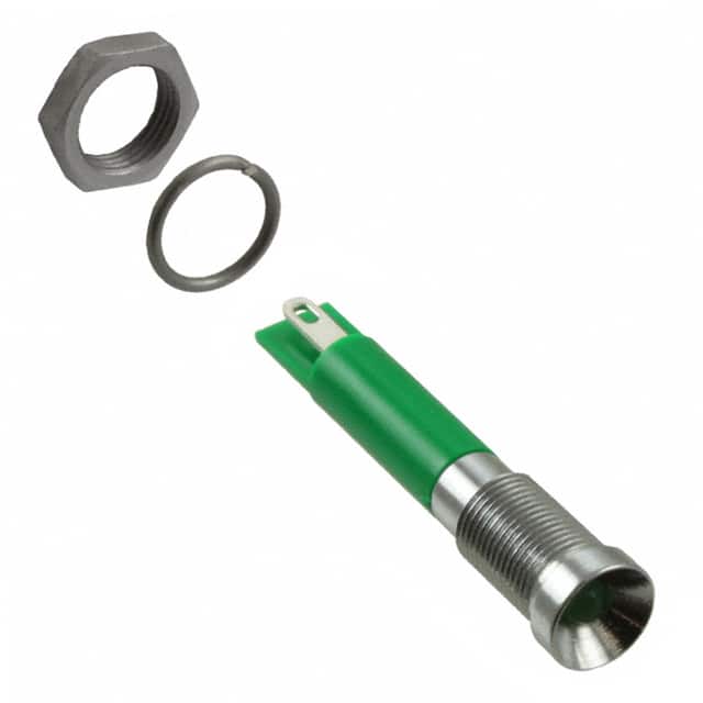 Q6R1CXXG12 INDICATOR 12V 6MM RECESSED GRN