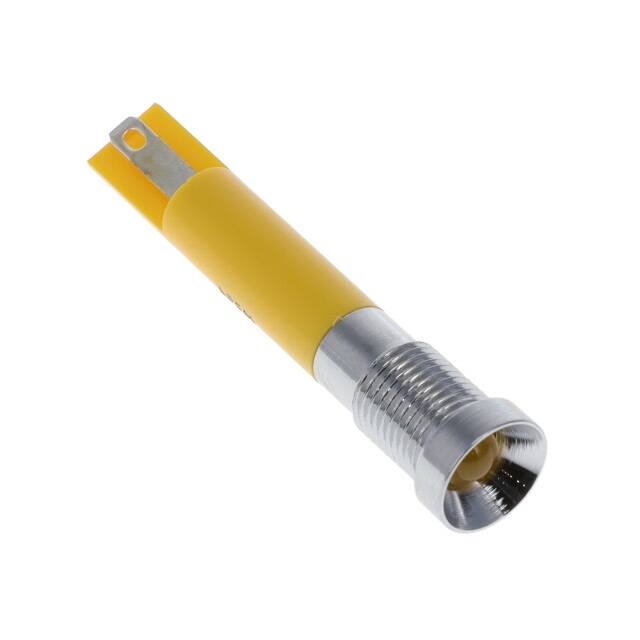 Q8R1CXXY12 INDICATOR 12V 8MM RECESSED YLW