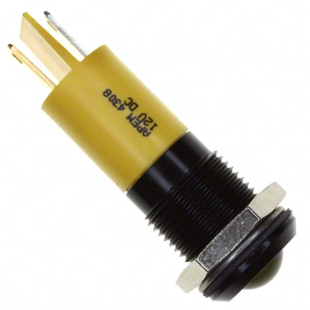 Q14P1BXXY12E INDICATOR 12V 14MM PROMINENT YEL