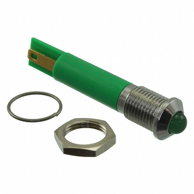 Q8P1CXXG24 INDICATOR 24V 8MM PROMINENT GRN
