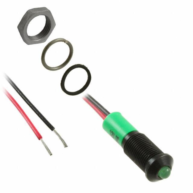 Q6P3BXXG12E LED PANEL MOUNT INDICATOR GRN