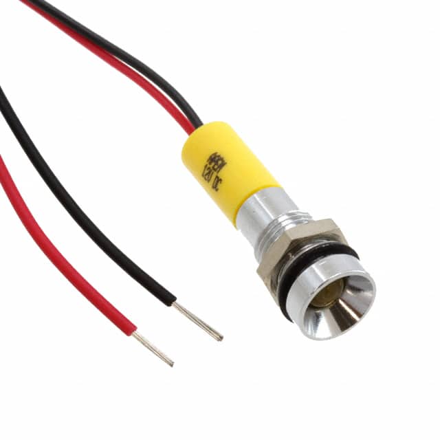 Q8R3CXXY12E LED PM INDICATOR RECESSED YELLOW