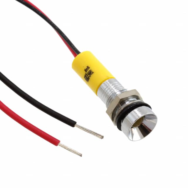 Q8R3CXXY24E LED PM INDICATOR RECESSED YELLOW