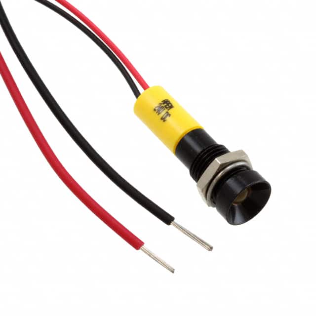 Q8R3BXXY24E LED PM INDICATOR RECESSED YELLOW