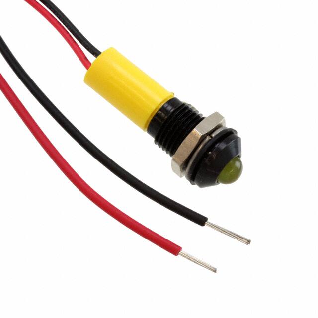Q8P3BXXY12E LED PM INDICATOR PROMINENT YLW