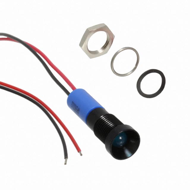 Q8R3BXXB24E LED PM INDICATOR RECESSED BLUE