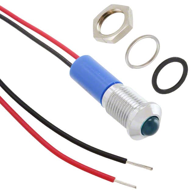 Q8P3CXXB24E LED PM INDICATOR PROMINENT BLUE