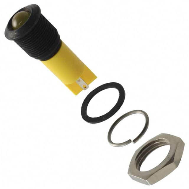 Q16P1BXXY12E INDICATOR 12V 16MM PROMINENT YEL