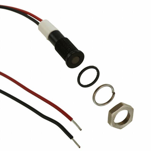 Q6F3BXXW24E LED PM INDICATOR FLUSH WHT
