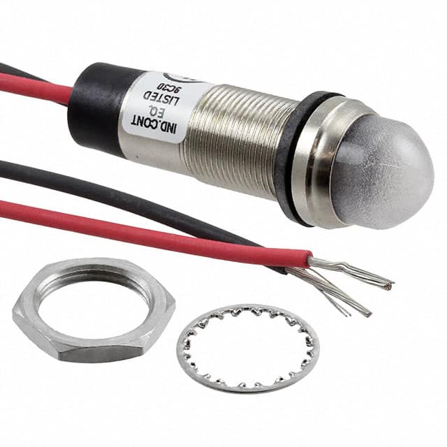 6563324303F 1/2" DOM Y/G 24VDC W/LEAD
