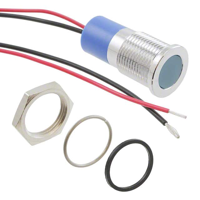 Q14F3CXXB12E LED PM INDICATOR FLUSH BLUE