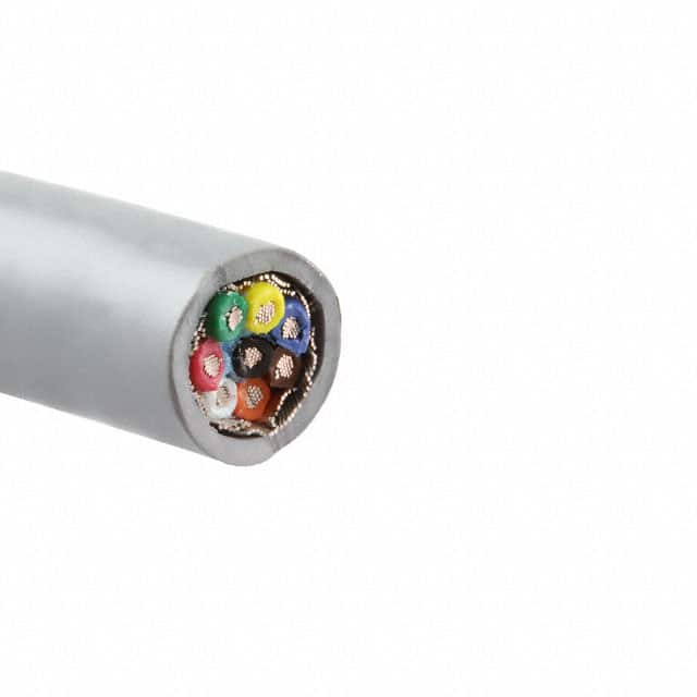 80107 SL005 CABLE 8CON 26AWG SLATE SHLD 100'