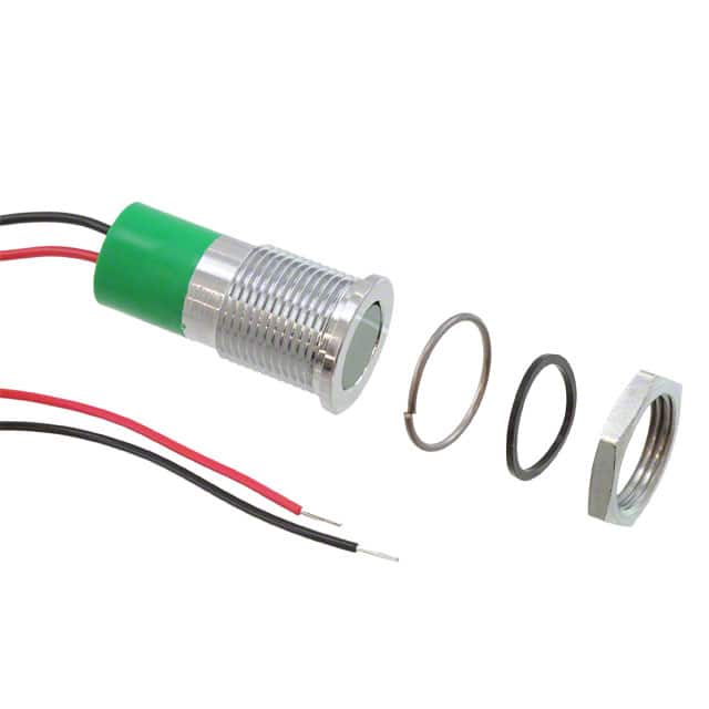 Q14F3CXXHG110E LED PM IND FLUSH 110VGREEN