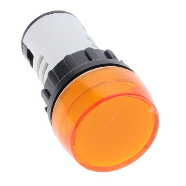 PL22CHLY24 PLT LIGHT 24 VAC/DC YELLOW LED