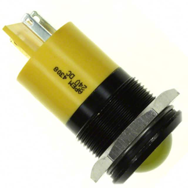 Q22P1BXXY24E INDICATOR 24V 22MM PROMINENT YEL