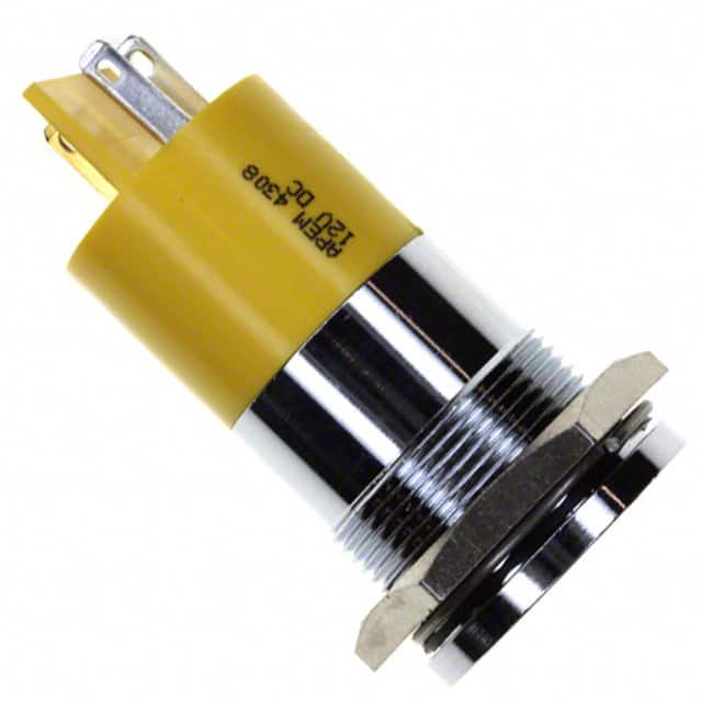 Q22F1CXXY12E INDICATOR 12V 22MM FLUSH YELLOW