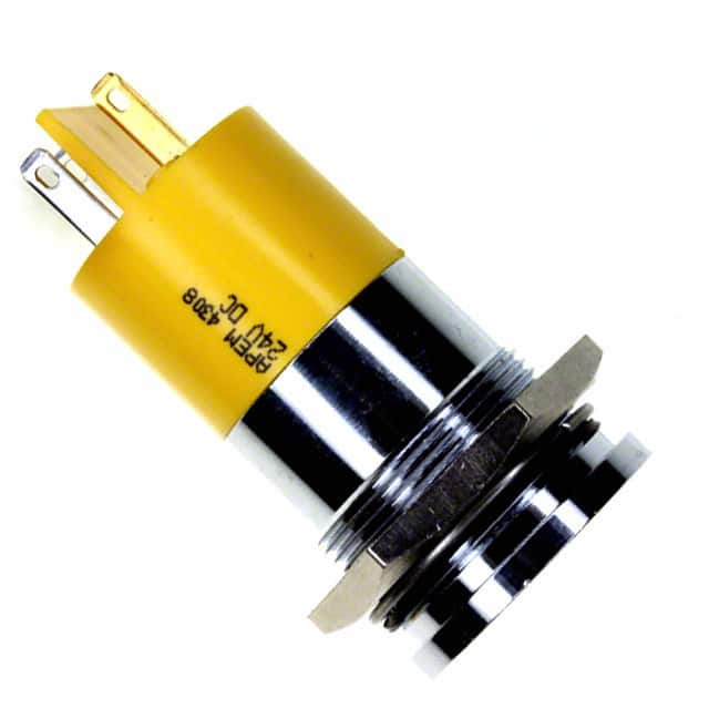 Q22F1CXXY24E INDICATOR 24V 22MM FLUSH YELLOW