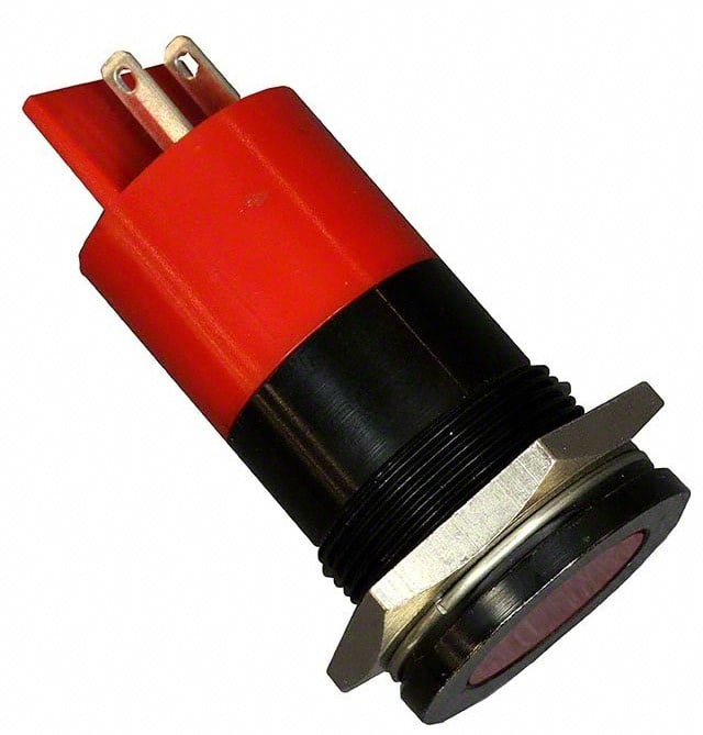 Q22F1BXXR12E INDICATOR 12V 22MM FLUSH RED