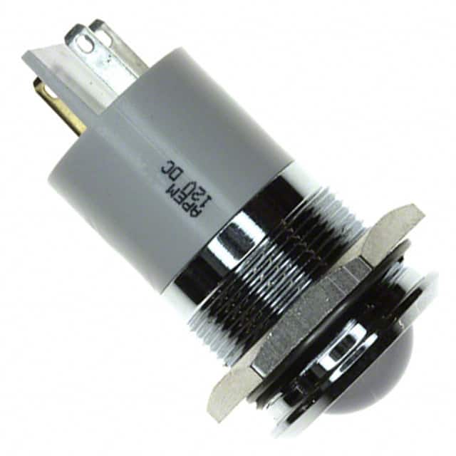Q22P1CXXW12E INDICATOR 12V 22MM PROMINENT WHT