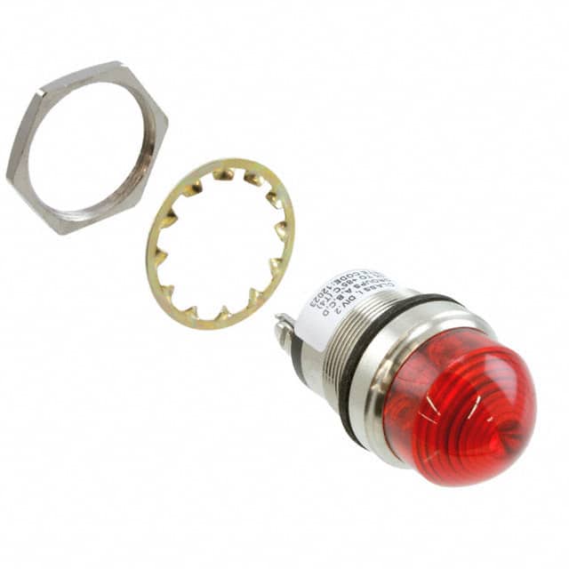 5563505324F LED 1" DOME RED PMI 125V C1D2