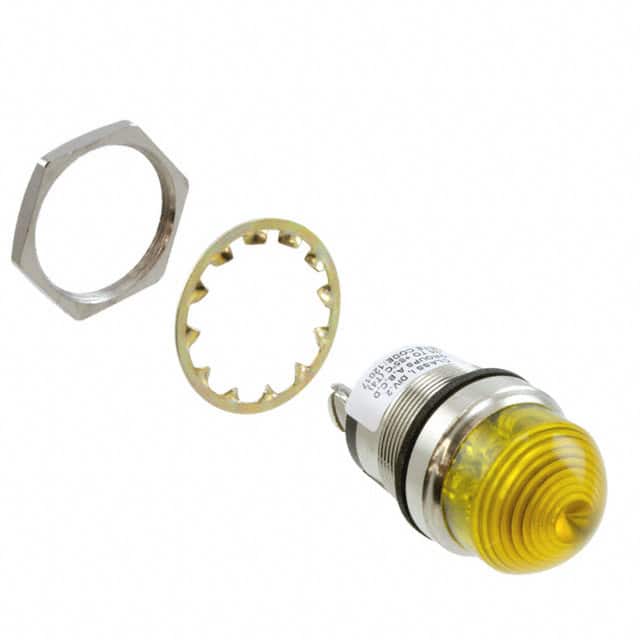 5563705324F LED 1" DOME YEL PMI 125V C1D2