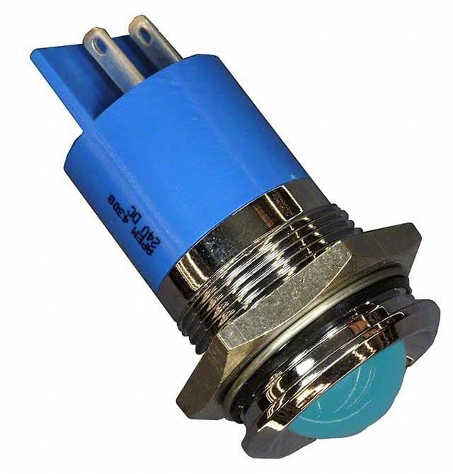 Q22P1CXXB24E INDICATOR 24V 22MM PROMINENT BLU
