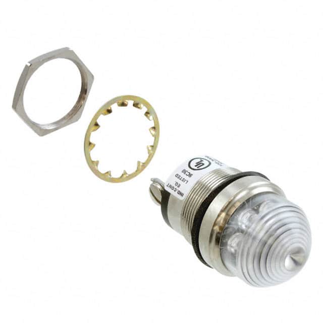 5563009304F LED PNL MT 1" 230VAC WT DOME WHT