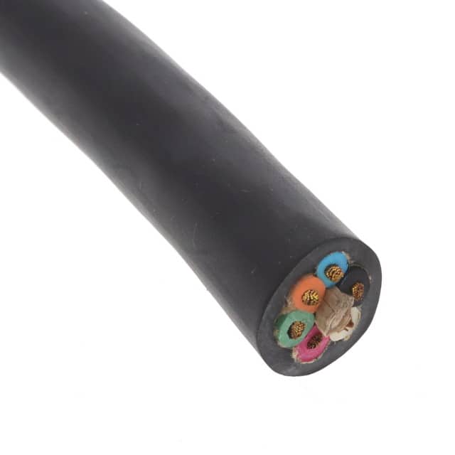 1302110036 CABLE 6COND 14AWG BLACK 1'