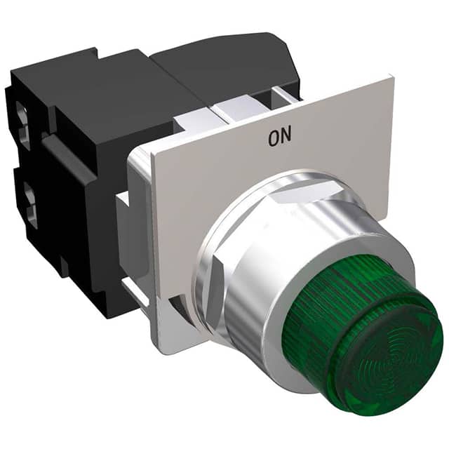 49SPLPBGF PUSHBUTTON"FT"P-T-T GRN ON"120V