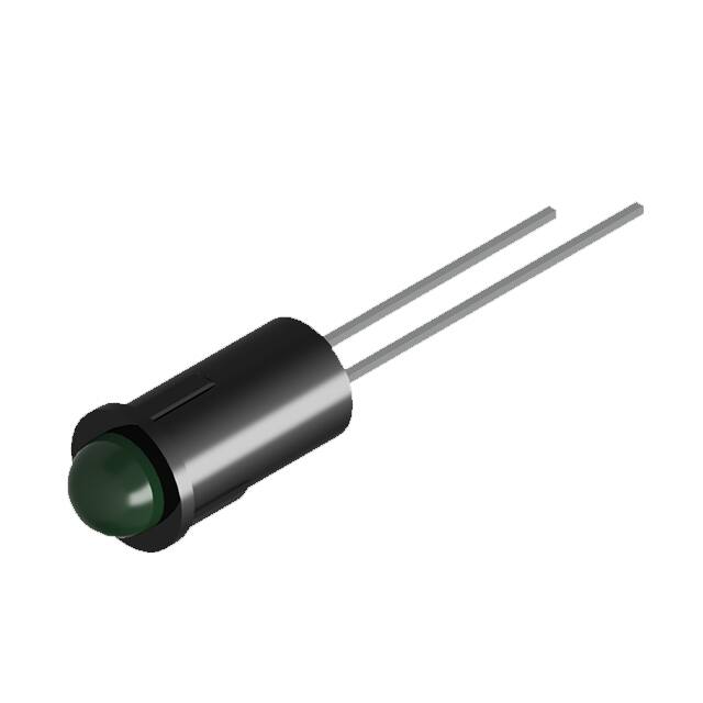 PL519-1G13 5MM LED PMI SNAP-IN GRN