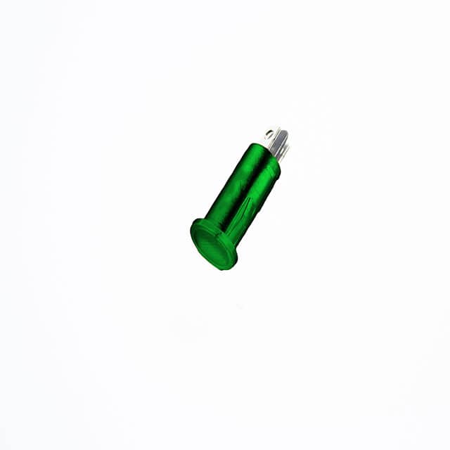 LP2-5-1-G LED INDICATOR 5MM-GREEN, SNAP-IN