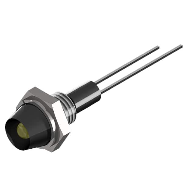 PL320-1Y01-B BLCK BOLT-IN PMI YELLOW LED