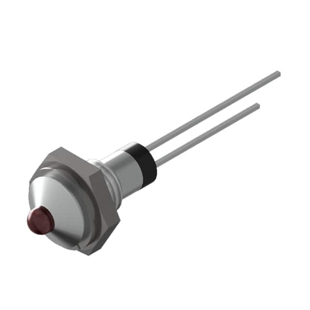 PL321-1R12-S SLVR BOLT-IN PMI RED LED